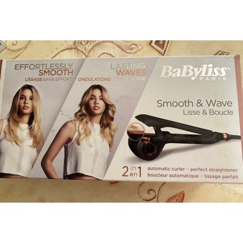 Fer À Lisser Et À Boucler 2en1 Babyliss