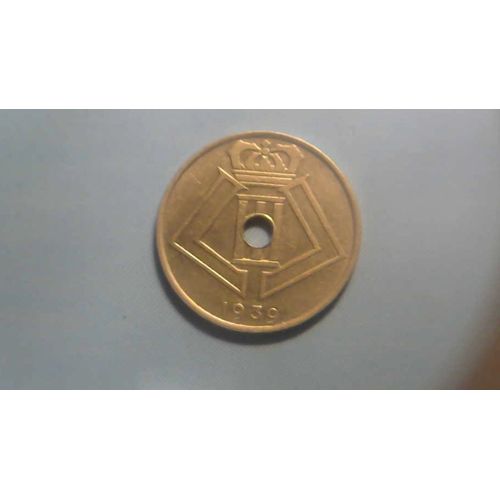 Belgique,25 Centimes 1939