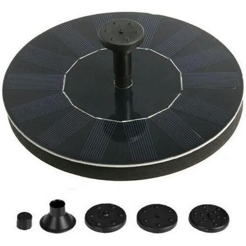 Fontaine de pompe solaire - Pièce d'eau de l¿étang de jardin avec énergie solaire