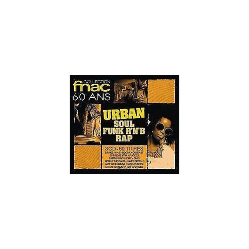 Coffret 3xcd " Urban Soul Funk R'n'b Rap " Collection Fnac 60 Ans 60 Titres 2014 ,Drake Nas Booba Fugees Marvin Gaye Ntm Kool & The Gang Outkast Chic Cameo Shaggy Ice Cube Kaaris Akon Kelis
