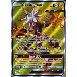 Carte Pokémon Câblifère Gx 142/156 Full Art Ultra Rare