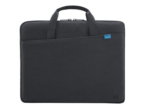 Mobilis Trendy - Sacoche pour ordinateur portable - compact - 35 % recyclé - 14" - noir