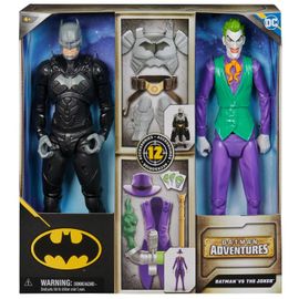 Spin Master Battle Pack Figurine 30 Cm Batman Vs Le Joker Batman Adventures