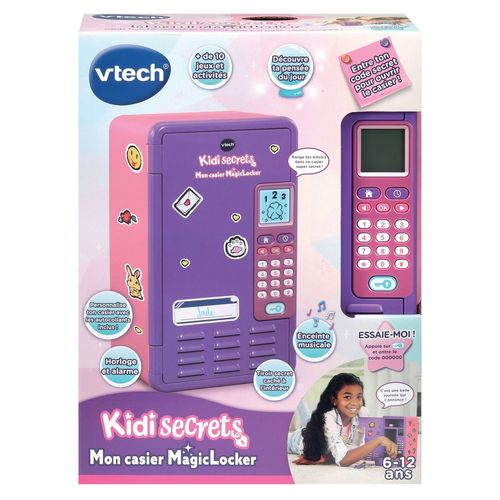KIDIDREAMS KIDISECRETS - MON CASIER MAGICLOCKER (ROSE)