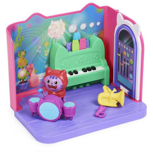 Gabby Et La Maison Magique Playset Deluxe La Salle De Musique De Dj Miaou Gabby Et La Maison Magique
