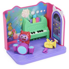 Gabby Et La Maison Magique Playset Deluxe La Salle De Musique De Dj Miaou Gabby Et La Maison Magique