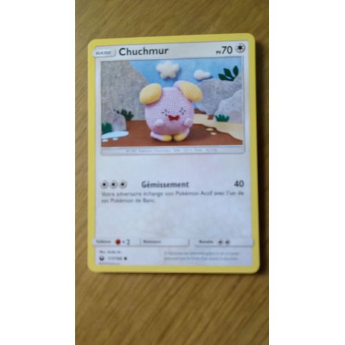 Carte Pokémon - Chuchmur - 117/168 - Tempête Céleste