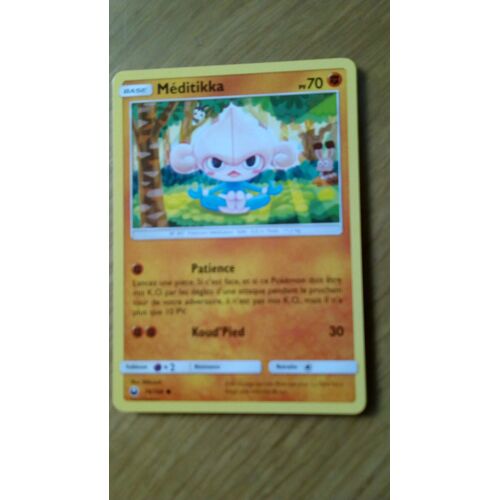 Carte Pokémon - Méditikka - 76/168 - Tempête Céleste