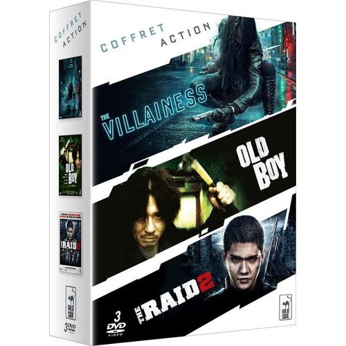 Coffret Action Asiatique - Collection De 3 Films - The Villainess + Raid 2 + Old Boy - Pack