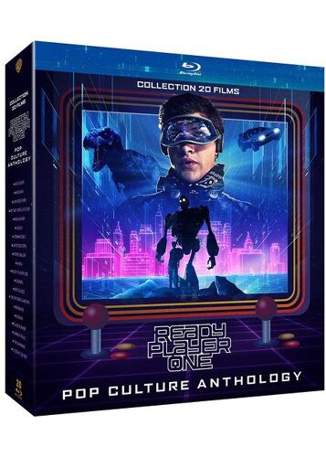 Coffret Pop Culture Ready Player One - Collection De 20 Films Cultes - Édition Limitée Collector - Blu-Ray
