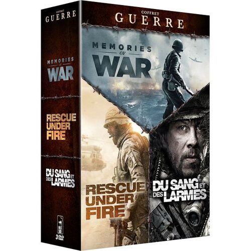 Coffret Guerre : Rescue Under Fire + Memories Of War + Du Sang Et Des Larmes - Pack