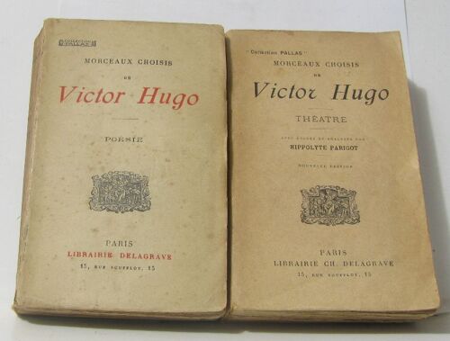 Poésie -Théatre (Morceaux Choisis De. Lot De 2 Livres)
