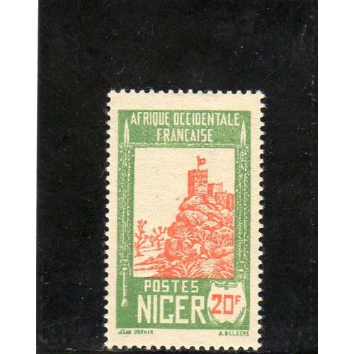 Timbre-Poste Du Niger (Forteresse De Zinder)