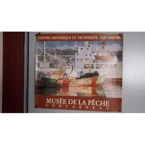 2 Affiches Du Musée De La Pêche De Concarneau