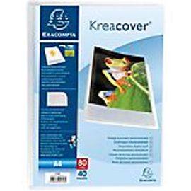 Protège-Documents Soudé Exacompta Krea Cover A4 Cristal