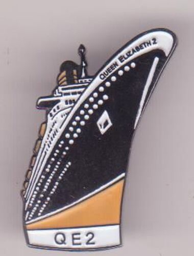 Pins Paquepot Q E 2 (Queen Elizabeth 2) 1.5x2.5 Cm