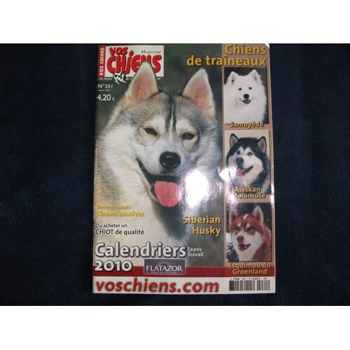 Vos Chiens Magazines No 281 Siberian Husky