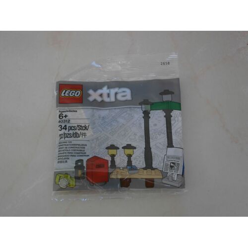 LEGO 40312 Ensemble d'accessoire 'les réverbères' xtra