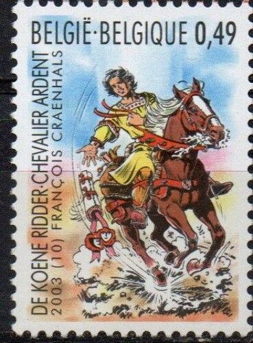 Belgique Timbre Philatélie De La Jeunesse : Chevalier Ardent 2003