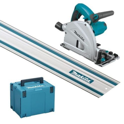 Scie circulaire plongeante MAKITA SP6000J + Rail 1,4 m