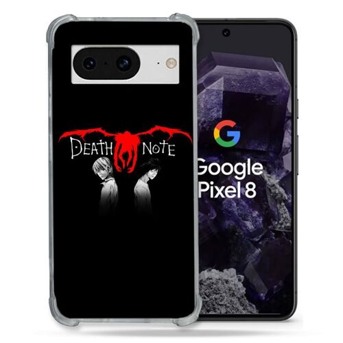 Coque Renforcée Pour Google Pixel 8 Manga Death Note Noir