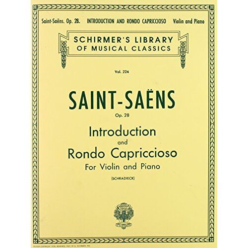 Introduction And Rondo Capriccioso, Op. 28