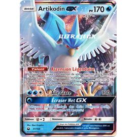 Pokémon - 31/168 - Artikodin Gx - Sl7 - Soleil Et Lune - Tempête Céleste - Ultra Rare