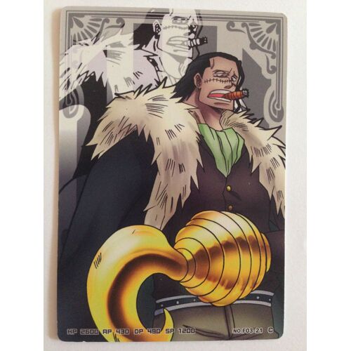 Carte One Piece Formation 03 - Sir Crocodile