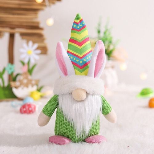 Lapin De Pâques Sans Visage, Jolie Poupée Gnome, Décoration De Table Pour La Maison, Cadeau De Printemps Pour Enfants