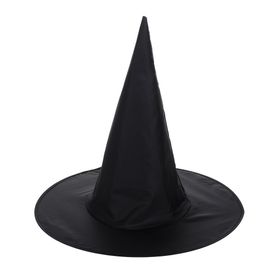 Accessoire De Costume, Robe De Fête, Cosplay, Couvre-Chef De Déguisement, Casquette De Magicien Noire, Chapeau D'halloween