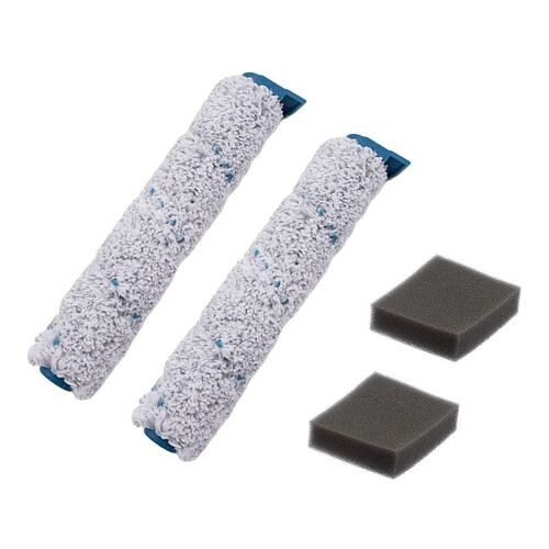 Filtre HEPA de remplacement et rouleau de brosse pour aspirateur Leifheit rulus Aqua Powervac, sans fil, humide et sec, pièces A