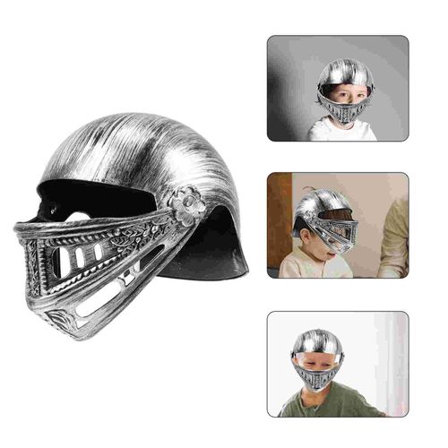 Chapeau De Guerrier De Chevalier, Costume Cosplay Romain Viking, Les Mauvais Jouets Pour Enfants, Armure Grecque Médiéval, Décor De Soldat Barbuta