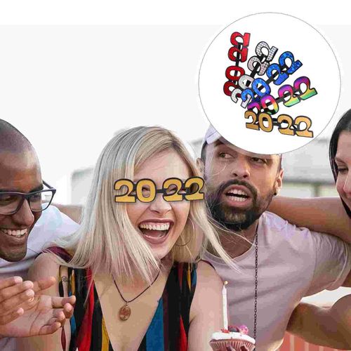 Lunettes De Soleil Pour Enfants, 5 Pièces, Décorations De Fête Du Nouvel An, 2022, 2022, 2022