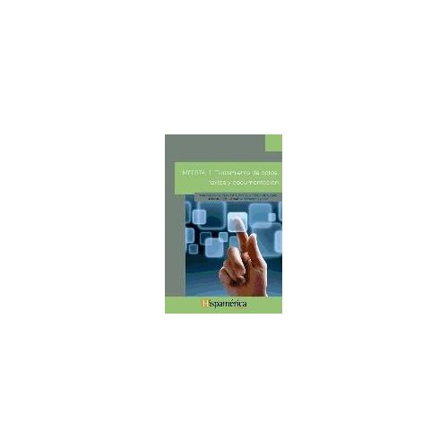 Tratamiento De Datos, Textos Y Documentación. Certificados De Profesionalidad. Operaciones De Grabación Y Tratamiento De Datos Y Documentos