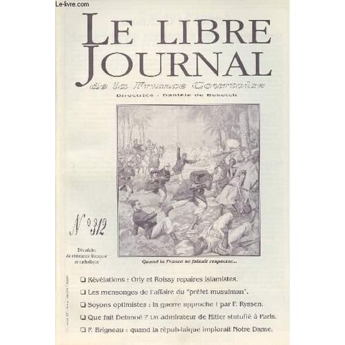 Le Libre Journal De La France Courtoise N°312