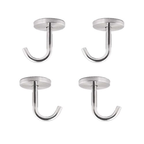 Stainless Steel Screws Mount Ceiling Hooks, Coat Hanger (2 Inch , 4 Pack)
