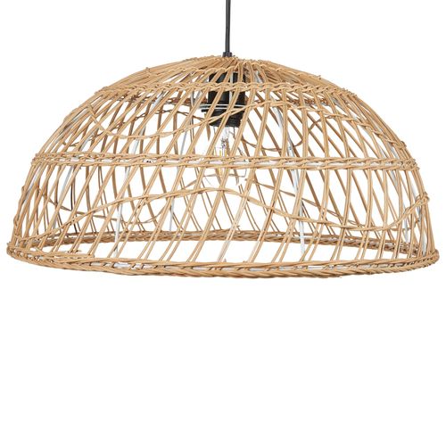 Lampe Suspendue En Rotin Naturel Ravine