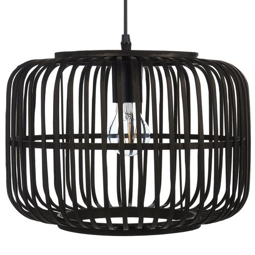 Lampe Suspension Macheke Bambou Noir