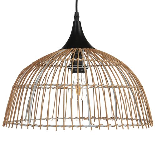 Lampe Suspension Bararis Rotin Naturel