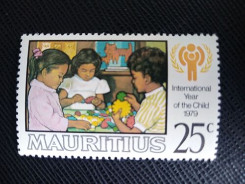 Timbre Maurice Yt 487 Année Internationale De L'enfant 1979 ( 010906 )