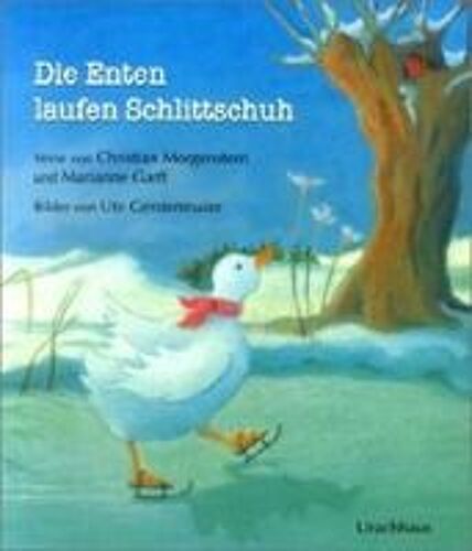 Die Enten Laufen Schlittschuh