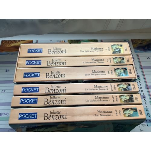 Juliette Benzoni Marianne 6 Tomes
