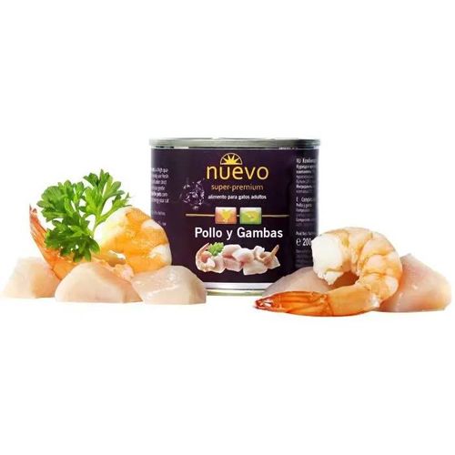 Nuevo Adulte En Conserve Poulet Et Crevettes | 400 Gr