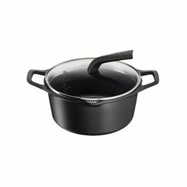Casserole Avec Couvercle - Tefal - Robusto E24944 - Aluminium - Ø 20 Cm - Noir
