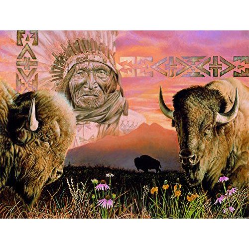 Keeper Of The Plains 500 Piece Jigsaw Puzzle By Sunsout