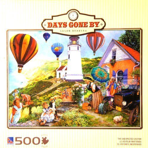 Days Gone By Susan Brabeau The Unexpected Visitor Jigsaw Puzzle 500 Piece