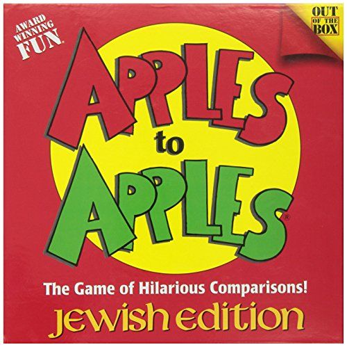 Jewish Educational Toys Apples To Apples Jewish Edition