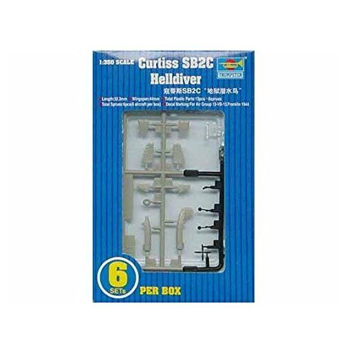 Trumpeter 1350 Sb2c Helldiver Aircraft Set For Uss Essex (6-Box)