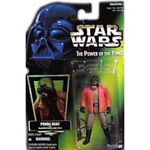 1996 Hasbro Star Wars PONDA BABA Green Card Holo Foil