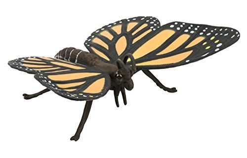 Safari Ltd Hidden Kingdom Insects ¿ Monarch Butterfly ¿ Beautiful And Realistic Hand Painted Toy Figurine Model ¿ Quality Construction From Safe And Bpa Free Materials ¿ For Ages 3 And Up